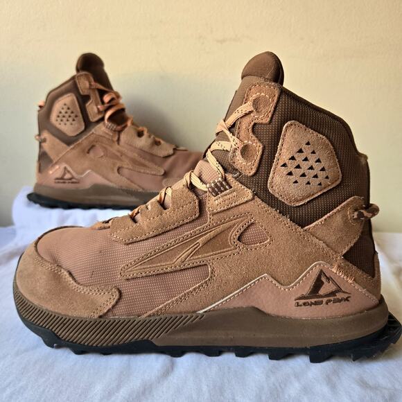 Altra Lone Peak Hiker 2 Women's Mid Suede Hiking Boots Brown Size 9 - Picture 1 of 10
